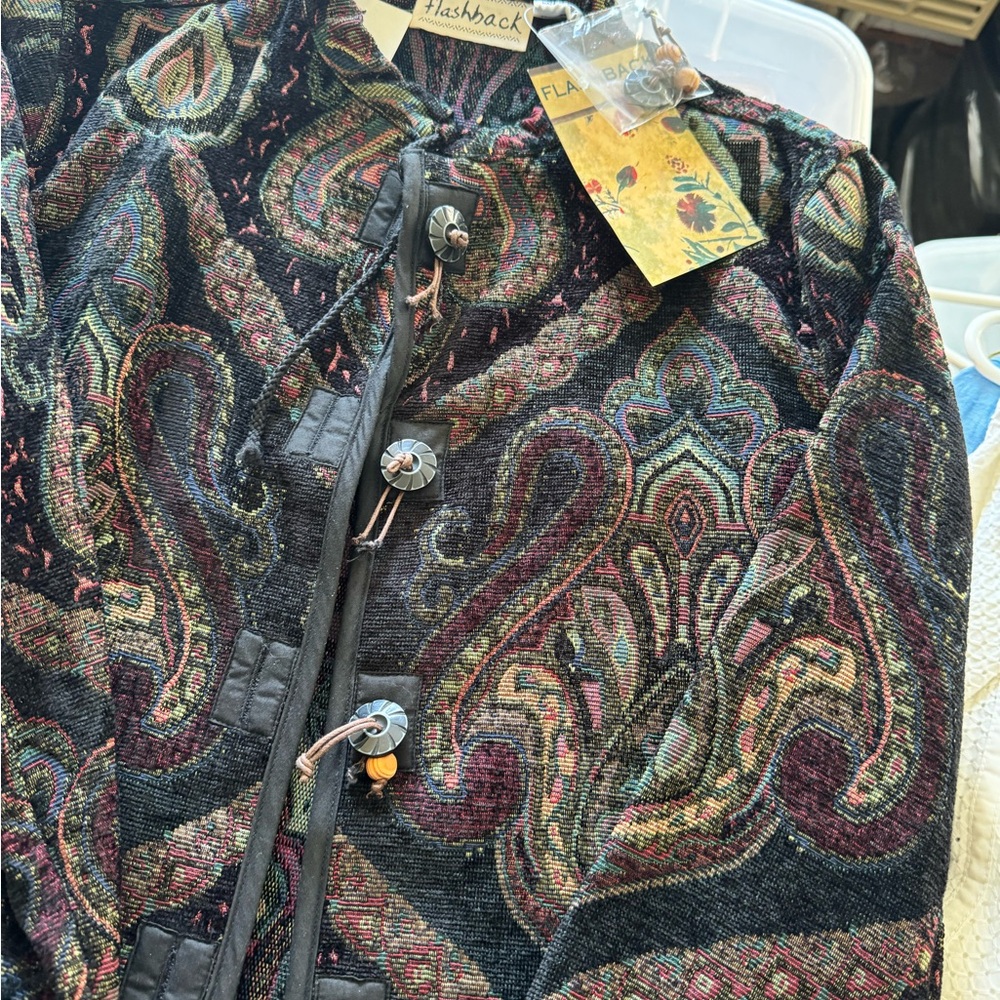 Flashback Women's Multicolor Paisley Jacket
